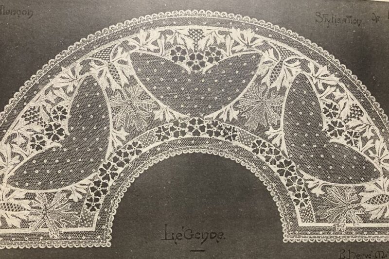 Varázslatos csipkegallérok és legyezők 1904-ből