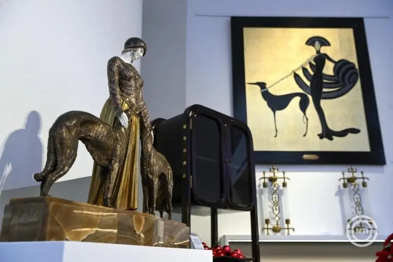 Art deco műalkotásokra licitálhatnak az érdeklődők el a BÁV ART aukcióján