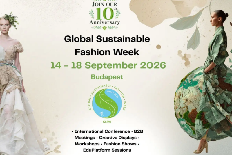 10. alkalommal rendezik meg a Global Sustainable Fashion Weeket Budapesten